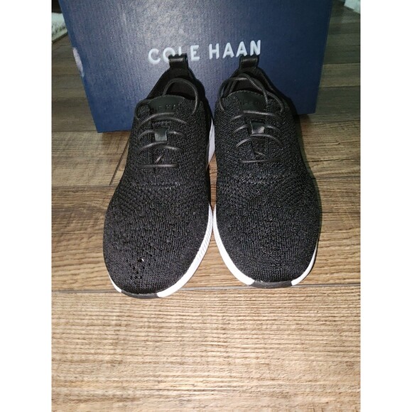 Cole Haan 2 Zerogrand Stitchlite Oxford Perforated Womens Black size 8 sneaker - Picture 4 of 8